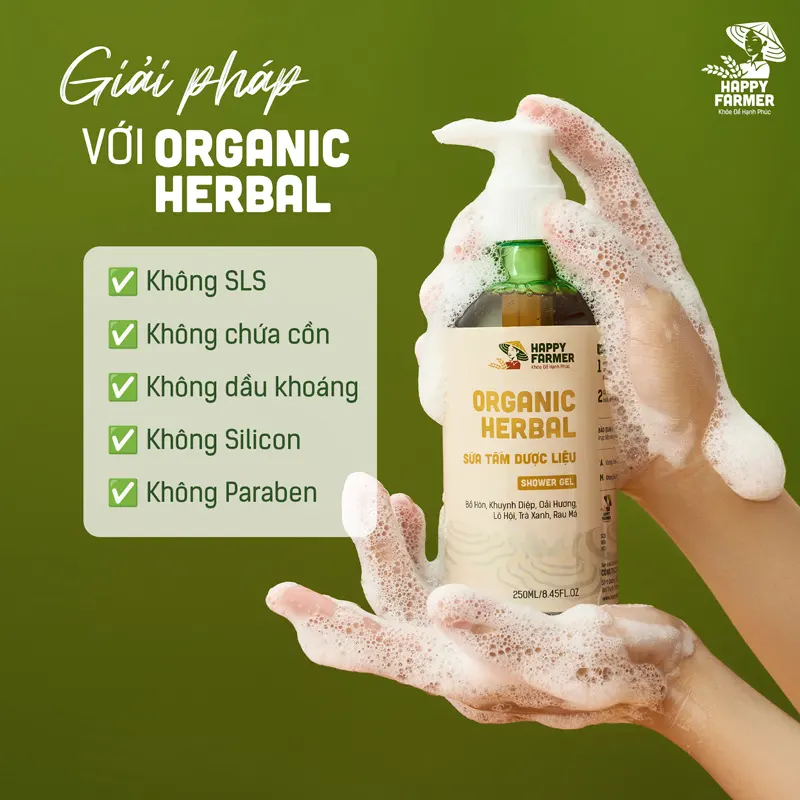 sản phẩm không chứa hương liệu